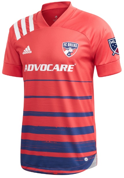 Camisa oficial Adidas FC Dallas 2020 I jogador